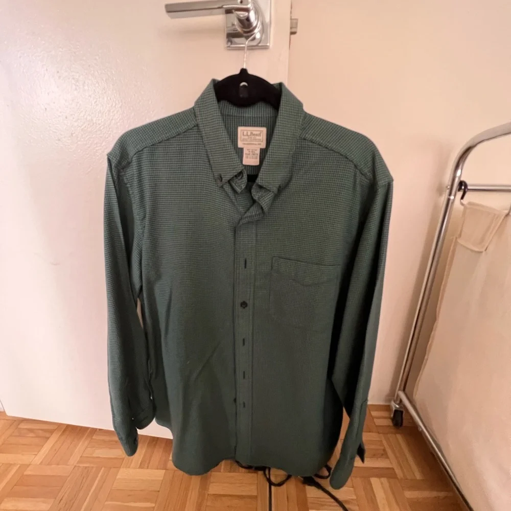 LL bean flannel - Picture 1 of 2